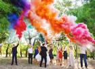 Цветной дым для свадьбы в Кирове
